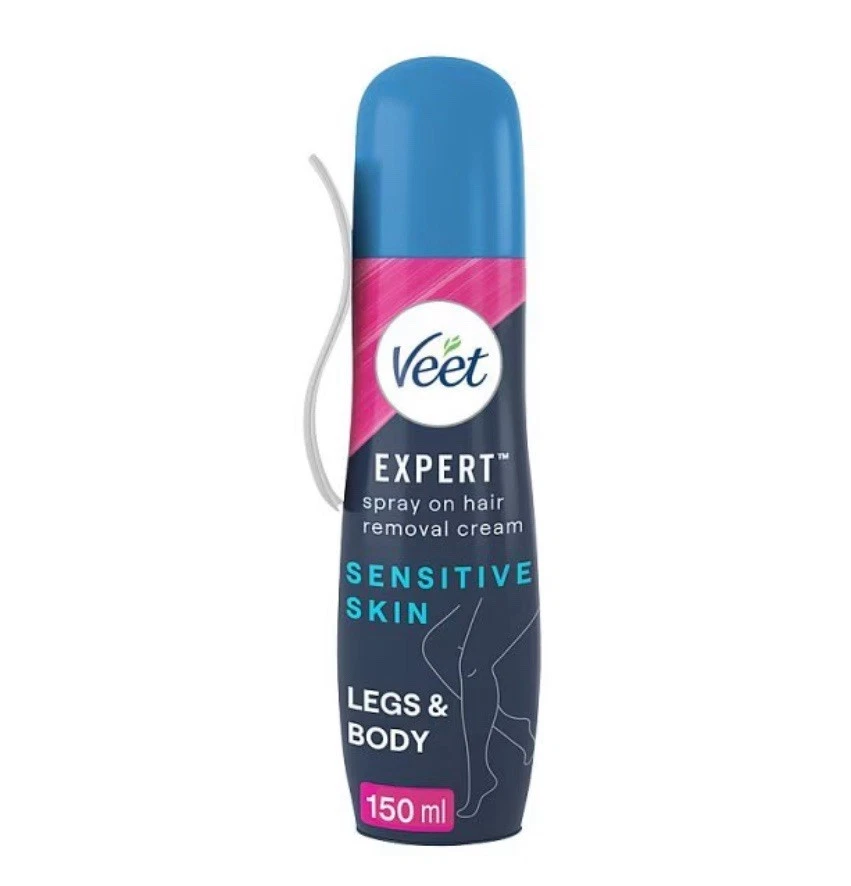 Veet Spray On Cream Sensitive 150Ml Hair Removal Spray