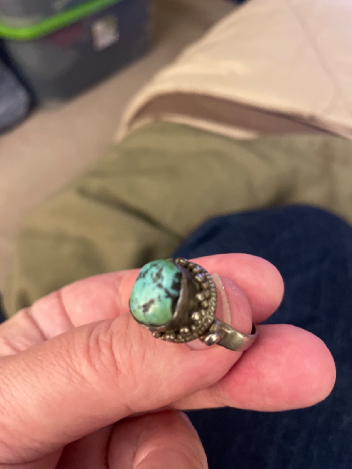 turquoise ring - image 7