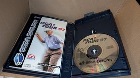 PGA Tour 97 PAL Game for Sega Saturn Complete in box VGC 