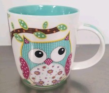 Burton and Burton Whimsical Owl Coffee Tea Cup Mug
