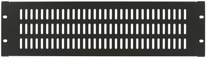 RAB210BL Lanview by Logon 3U 19" SCREW TYPE, VENTED BLANK PANEL BLACK RAB210BL