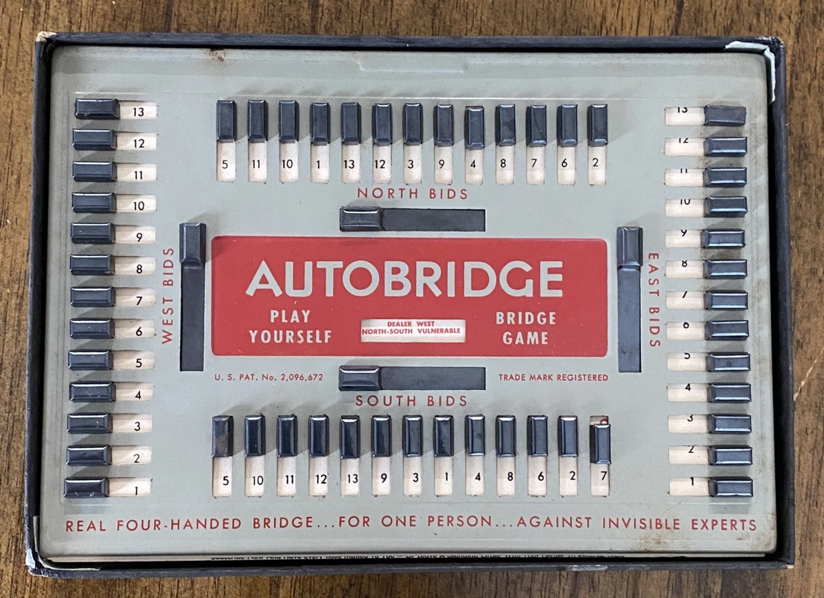 Autobridge Bridge Vintage Card Games for sale | eBay