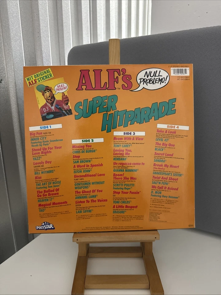 Alf's Super Hitparade (1988) - 2 LP - Top Zustand - Bild 2 von 4