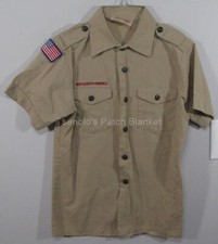 Boy Scout now Scouts BSA Uniform Shirt Size Youth Large SS FREE SHIPPING 147