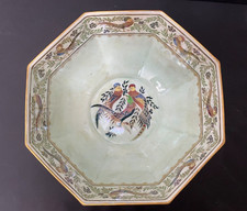 Wedgwood Lustre Octagonal Daisy Makeig-Jones Bowl.