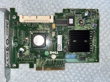 Dell 0GU186 Power Edge 5i PCI-E SAS SATA Raid Controller Card