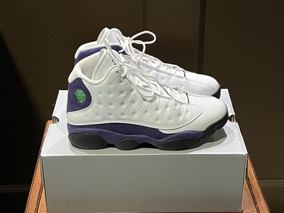 jordan 13 retro lakers men's shoe