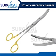 T/C WYNMAN CROWN REMOVER GRIPPER FORCEPS 7" SURGICAL STAINLESS GERMAN GRADE