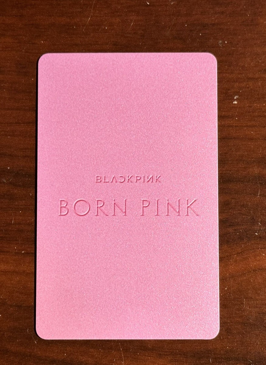 BLACKPINK BORN PINK JENNIE KMS RD 1 PVC LUCKY DRAW OFFICIAL