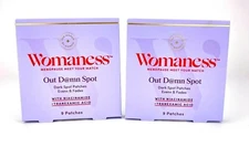 Womaness Out D@mn Spots Menopause Dark Patches Niacinamide Tranexamic Acid Lot 2