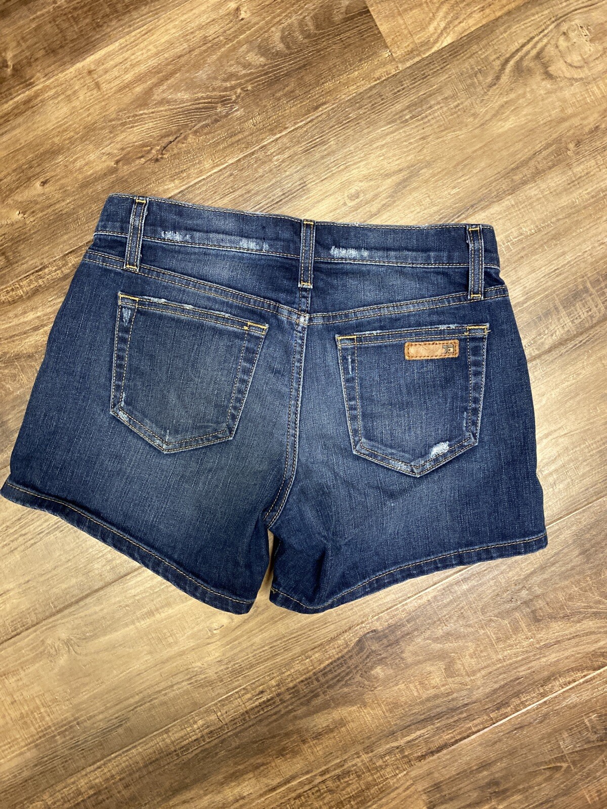 WOMENS JOE'S JEANS GENNA DENIM SHORTS SIZE 26 DARK WASH eBay