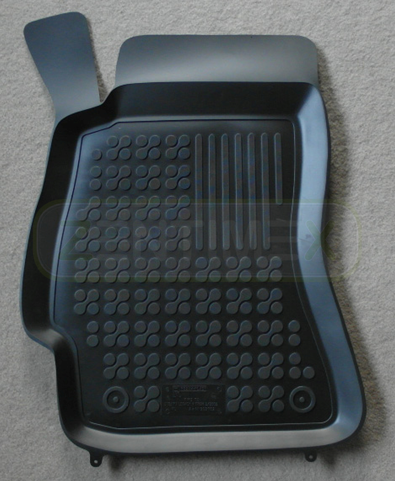 Rubber Floor Mats for Subaru Outback 4 Combo 5Door 2009 Black Shell