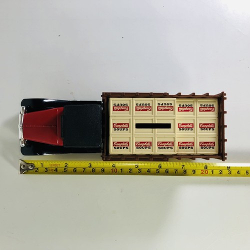 Banco de monedas Campbell Soup Ertl 1930 diamante T diecast 1:25 coleccionables vintage - Imagen 12 de 12
