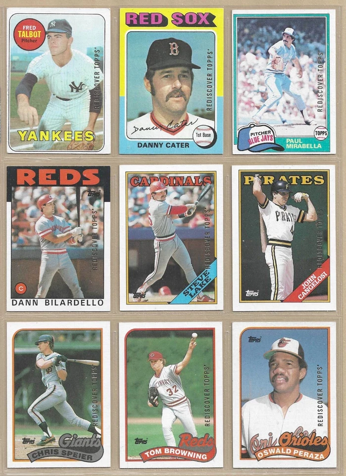 2017 Topps Rediscover Buyback BLUE/GOLD/SILVER/BRONZE - PICK ANY - UPD 07/11/24 - Image 2 of 4