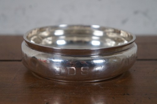 Vintage EAM Elgin American Mfg Sterling Silver Porringer Bowl 138g 7" - Picture 6 of 12