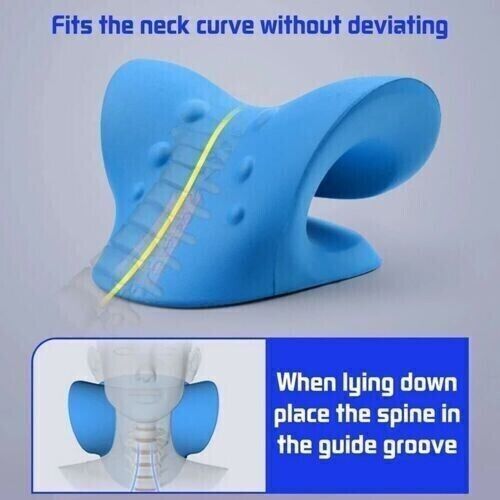 Neck Cloud Cervical Traction Device Neck Stretcher Neck Pain Relief Pillow