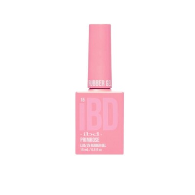 IBD Rubber Gel Polish 18 Primrose 0.5oz