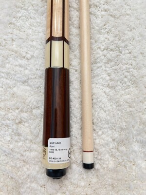 IN STOCK, McDermott G501 Pool Cue Wrapless w/ 12.75 G-Core Shaft