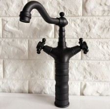 Oil Rubbed Brass Swivel Spout Kitchen Faucet Bathroom Sink Mixer Tap 2nf347