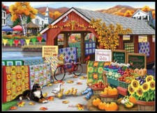Harvest Festival - DIY Chart Counted Cross Stitch Patterns Needlework DMC Color
