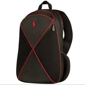 red polo backpack