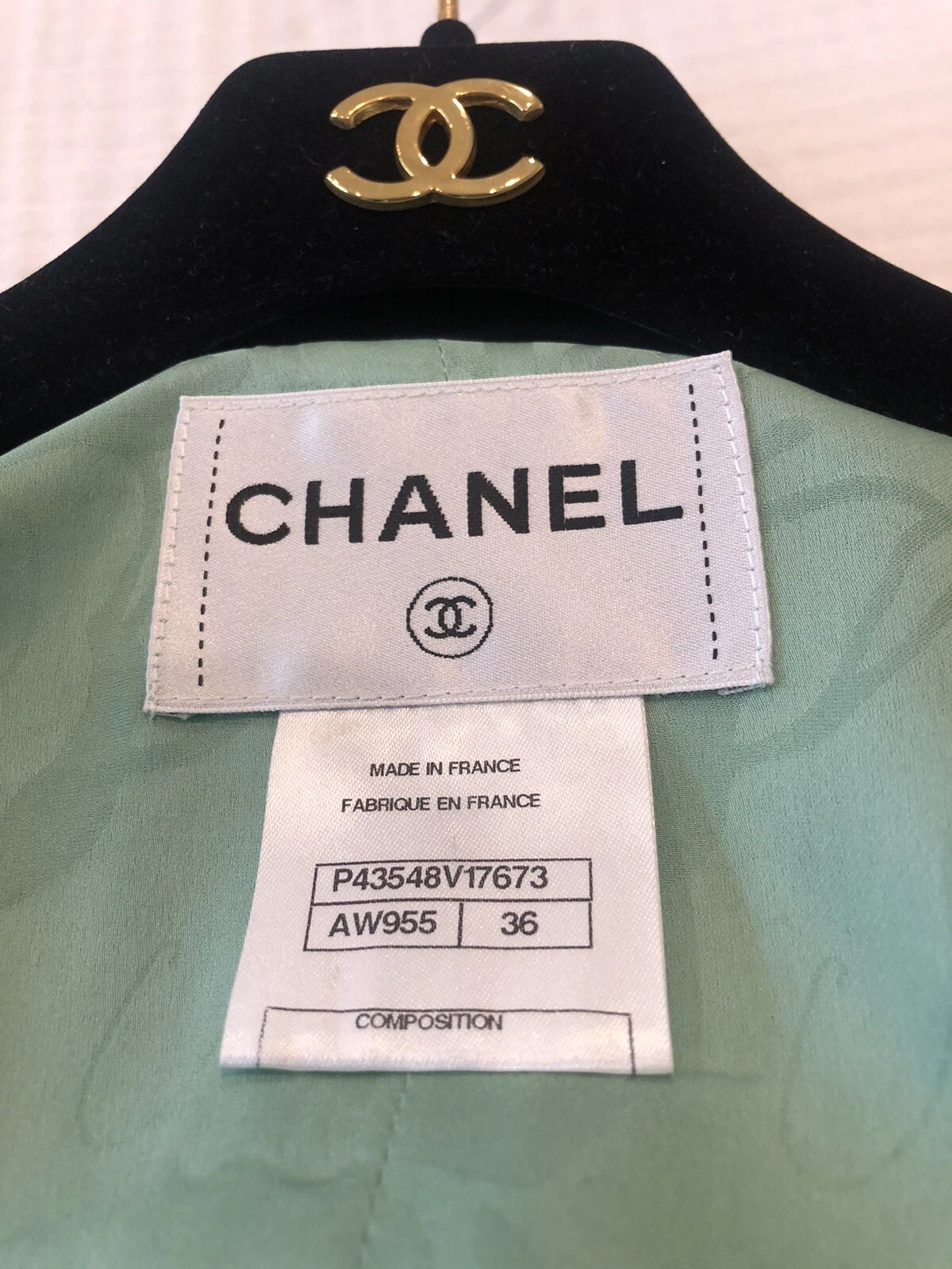 Giacca in tweed Chanel taglia 36