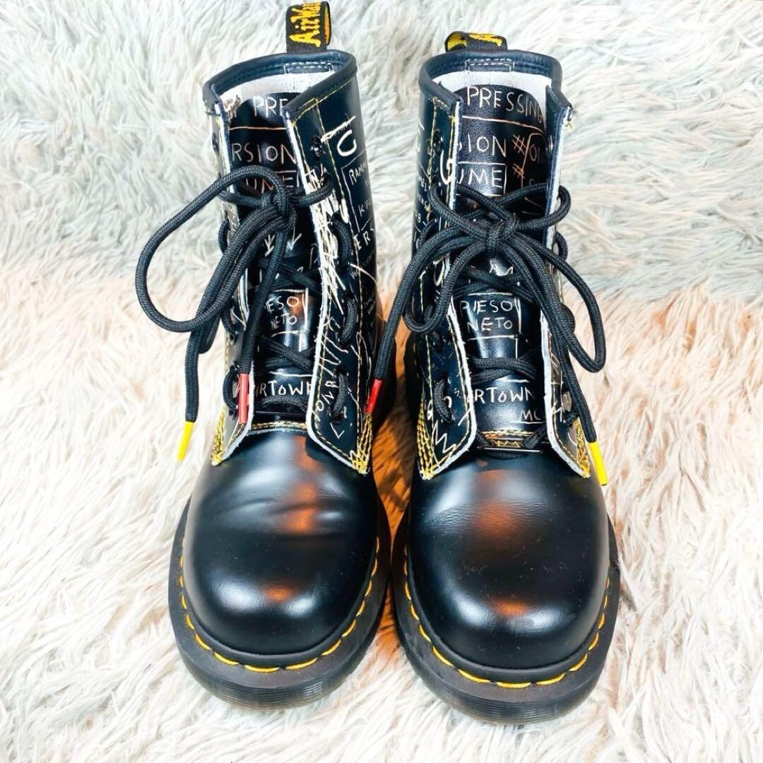 Dr. Martens Jean Michel Basquiat 1460 60 Years 8 Holes Shoes Black 