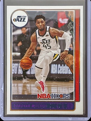 Donovan Mitchell - 2021-22 NBA Hoops Basketball - Color Variation #139