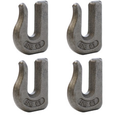 Weld On 516 Grab Hook G70 Forged - 4 Pack Grab Chain Hooks - Wll 4700lbs