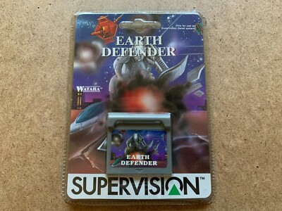 VINTAGE WATARA SUPERVISION EARTH DEFENDER VIDEO GAME NEW NOS #2134