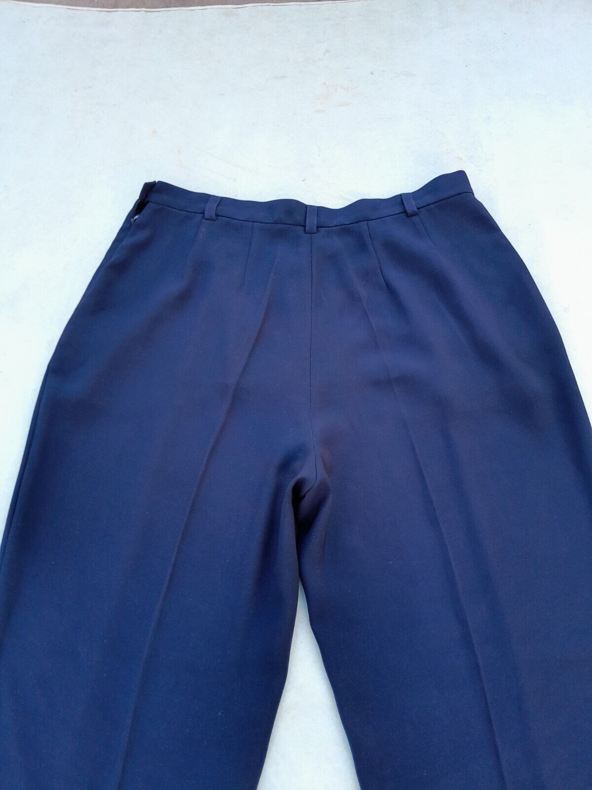 Burberry London Pants Woman's EU 48 Dark Blue Tai… - image 6