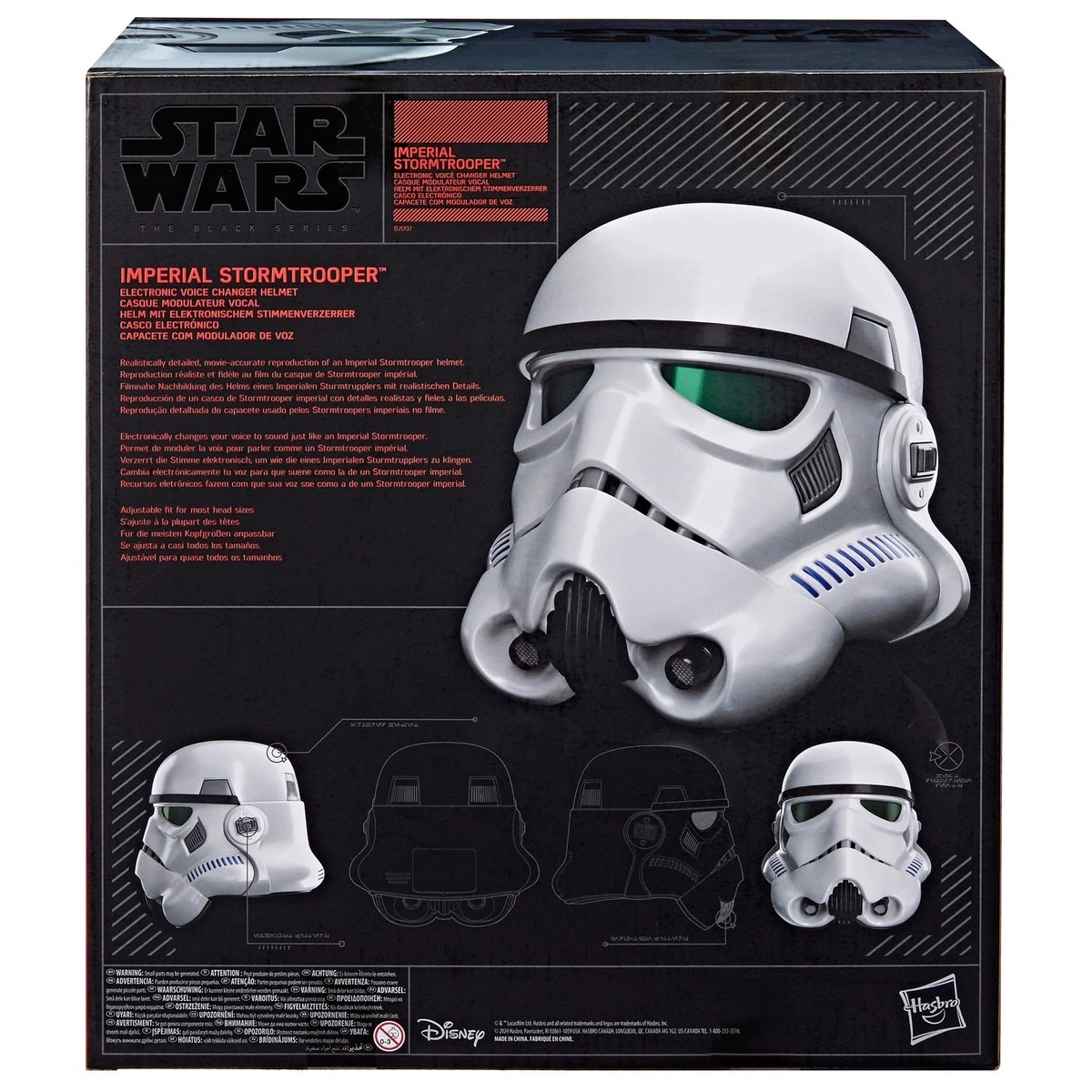 Star wars Le Casque électronique Black Series The Mandalorian Artillery