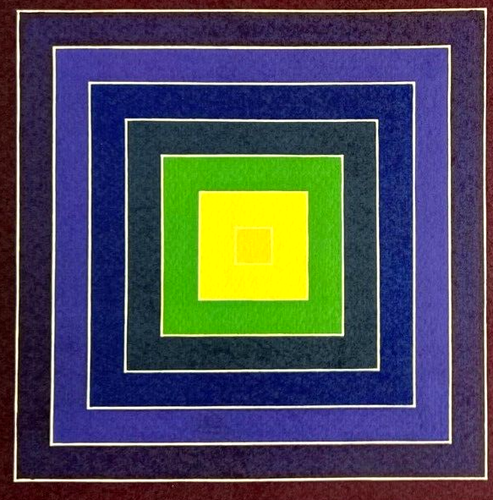 Frank Stella Lithograph COA Original Signed Pen Numbered Pencil (275ex) - Picture 5 of 10