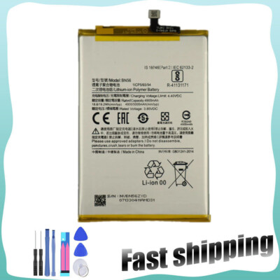 For Xiaomi Redmi 9A M2006C3LG Battery BN56 Replacement Tools