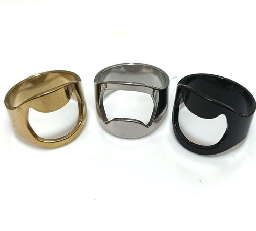 Wholesale 20pcs/lot Beer Bottle Opener Stainless Steel Ring Kitchen Bar Tool - Picture 10 of 10