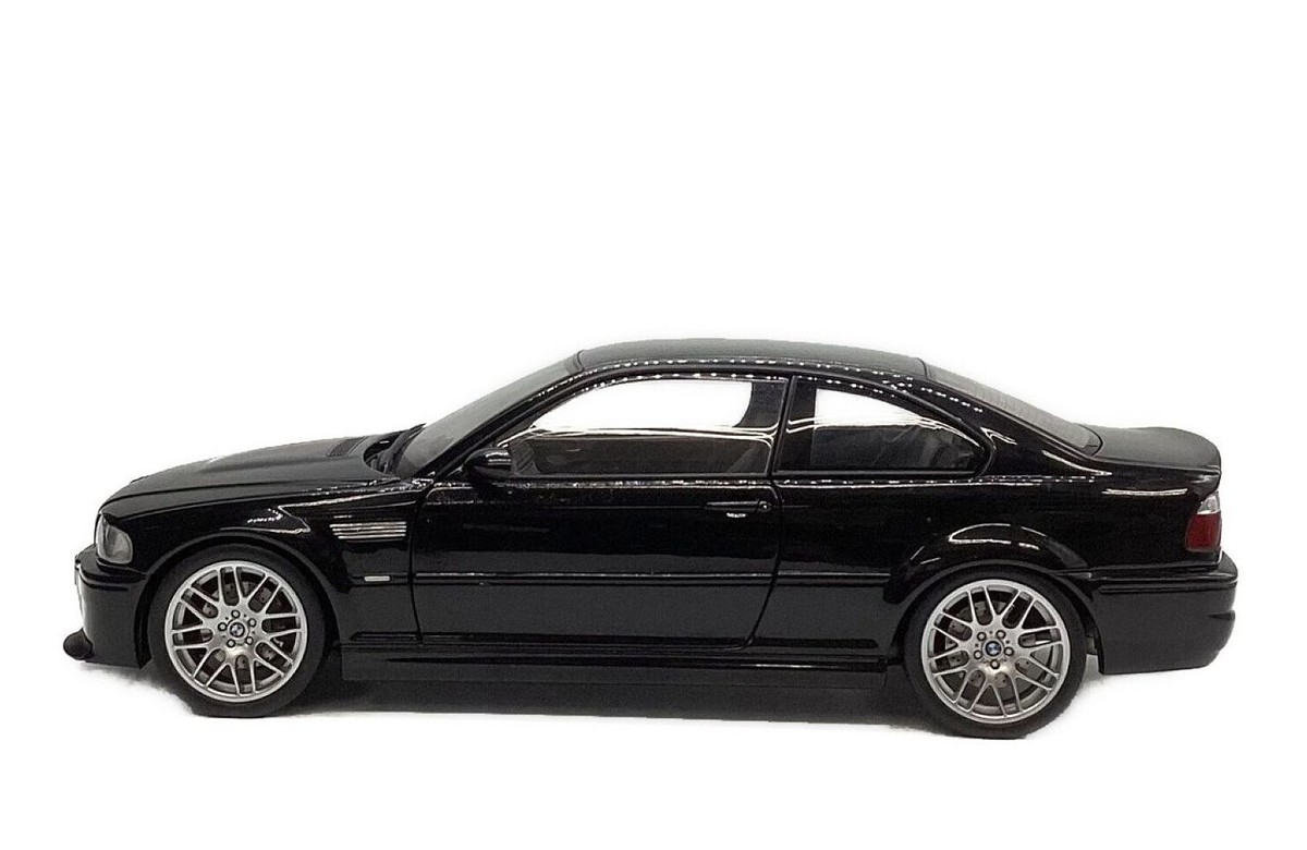 Autoart 1/18 BMW M3 CSL Black Sapphire Metallic Color Diecast