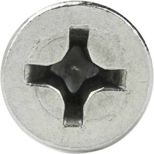 #6 x 3/4" Phillips Flat Head Sheet Metal Screws Stainless Steel Qty 100 - Picture 4 of 4