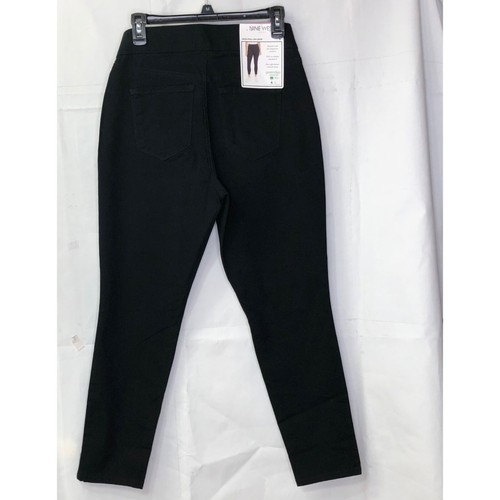 NINE WEST HEIDI PULL- ON CROP BLACK STRETCH TWILL PANTS 8 NWT - Picture 7 of 14