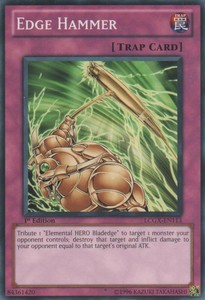 Edge Hammer - LCGX-EN113 - Common - Unlimited Edition x3 - Near Mint
