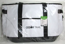 Cedar Trail Insulated 24 Can Cooler Bag Soft-Sided Pocket 18"x13 1/2"x10" NEW