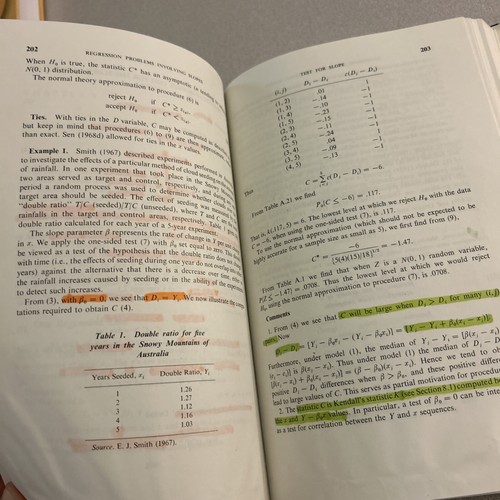 Nichtparametrische Statistische Methoden Erstausgabe Hollander Wolfe Hardcover - Bild 8 von 12