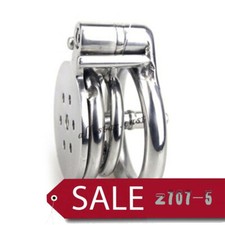 New Men Metal Lock Belt Stainless Steel Male Chastity Device Pocket-Size Cage