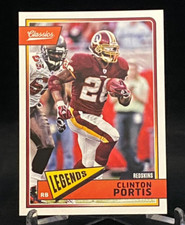 2018 Panini Classics Red Back #190 Clinton Portis Washington /299