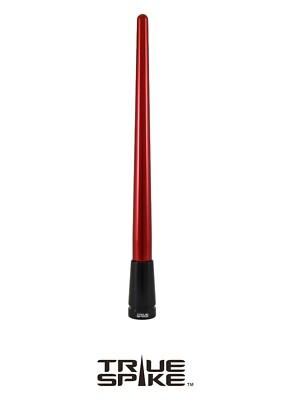 TRUE SPIKE 8'' LONG SPIKED BILLET ANTENNA KIT RED FOR NISSAN PICK UP TRUCK SUV