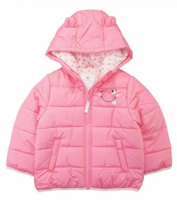Carter's Girls Pink 3D Ear Bubble Jacket Size 2T 3T 4T 4 5/6 6X