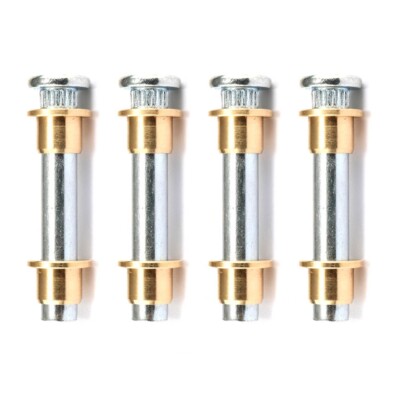 Set of 4 Car Door Hinge Pin and Bushing for Repair Aluminum Alloy