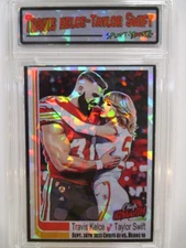 2025 Travis Kelce  & Taylor Swift Kansas City Chiefs   Refractor NFL rc