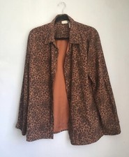 Cheetah/Leopard Print Button Up