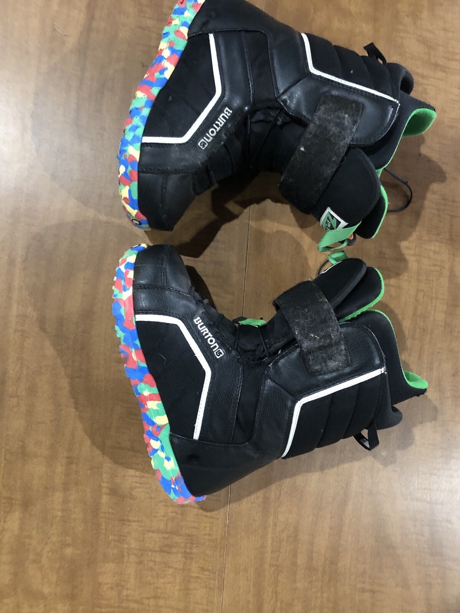 Burton Zip Line Snowboarding Boots Size 6 Youth Good Condition | eBay