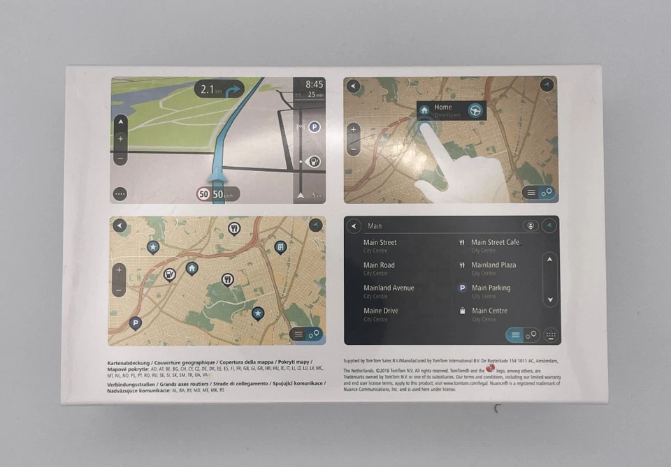 TomTom Start 50 M Europa 45 Länder XXL EU GPS Navi FREE Lifetime Maps Tap&Go WOW - Bild 3 von 3